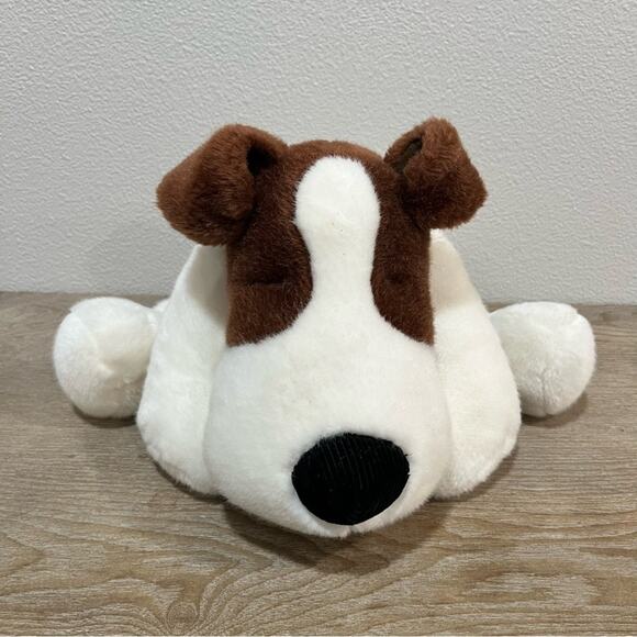 Russ Berrie Plush Hiccup the Beagle Dog - White and Brown 14” - Picture 1 of 10